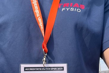 TRIAS Fysio aanwezig bij Dutch Open Tournament