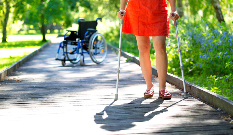 Fit voor een knie- of heupoperatie Foto